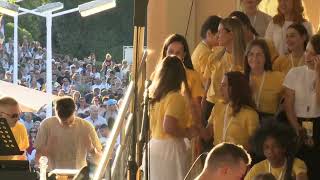 Hosanna in excelsis  Receive the power  Mladifest Medjugorje 2022  Festival de Jóvenes [upl. by Atoel]