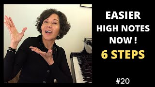 How to Stop Straining on High Notes 6 STEPS Right Here [upl. by Adnuahs]