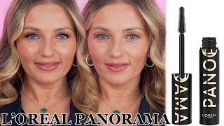 L’ORÉAL Panorama Voluminous All Night Black Mascara Review [upl. by Ennair]