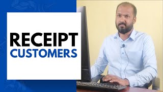 RECEIPT  How to collect payment from customers  AccroBIZ ERP [upl. by Ytima]