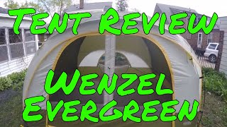 Tent Review Wenzel Evergreen 6 Person [upl. by Ettie]