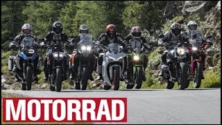 AlpenMasters 2017 Welches Motorrad ist das Beste in den Alpen [upl. by Isdnyl]