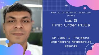 Lec5Partial Differential EquationsLagranges Method for Solving Quasilinear PDEType1 [upl. by Wilfreda]