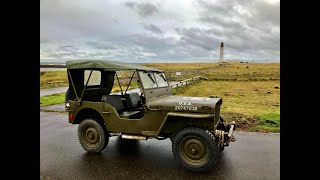 Willys Hotchkiss Willys M201 Jeep [upl. by Eiznekam791]