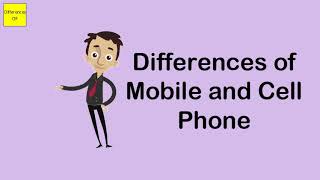 Differences of Mobile and Cell Phone [upl. by Enelrad798]