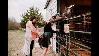 Natural Water Birth on a Farm Rylie Marie [upl. by Nilyram]