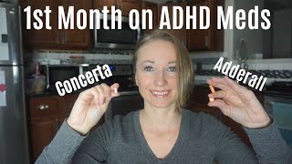 1st Month on ADHD Meds  Concerta vs Adderall [upl. by Erhard152]