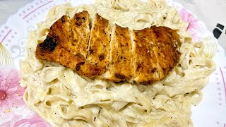 Alfredo Pasta RecipeChicken Alfredo pastaHow to make perfect creamy Alfredo pasta [upl. by Frendel]