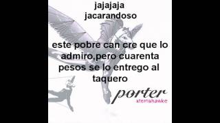 Porter Xoloitzcuintle Chicloso Letra [upl. by Jackelyn]