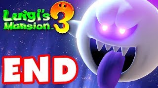 Luigis Mansion 3  Gameplay Walkthrough Part 15  ENDING King Boo Boss Fight Nintendo Switch [upl. by Aznecniv899]