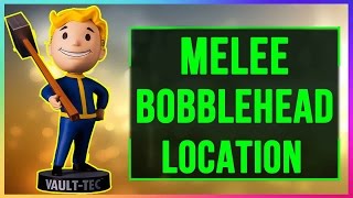 Fallout 4 MELEE Bobblehead Location Guide  SUPER MUTANT COMPANION [upl. by Nylatsyrc60]