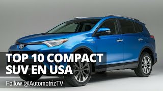 TOP 10 SUV Compactos más Vendidos en Estados Unidos [upl. by Etteyafal489]