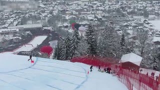 Horror Crash Streif 2016  Axel Lund Svindal [upl. by Esiuole609]