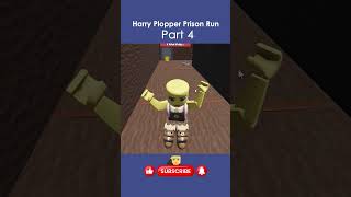 Harry Plopper Prison Run Part 4 roblox games robloxgames gameplay satisfying obby gaming [upl. by Suzzy]