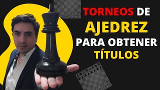 Torneos de ajedrez para obtener títulos de Gran Maestro y de Maestro Internacional en Barcelona [upl. by Littell]