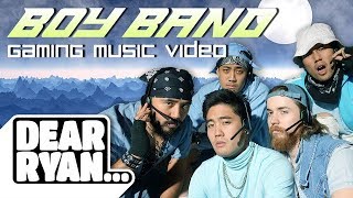 Boy Band Gaming Music Video by Nigahiga w lyrics [upl. by Ellehciram]