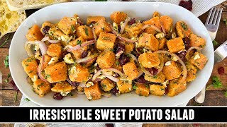 HEALTHY Sweet Potato Salad to Fill you with GOODNESS [upl. by Nessy]