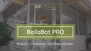 BellaBot proRobot cameriere  Kellnerroboter by ICITSoftware [upl. by Teddman]