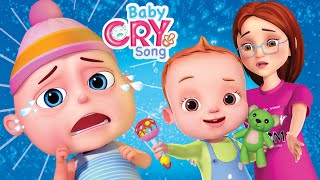 Baby Cry Song  Nursery Rhymes amp Kids Songs  Baby Ronnie Rhymes  Cartoon Animation [upl. by Bonny]