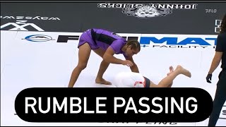 Rumble Passing  No Gi Passing System [upl. by Relyuc810]