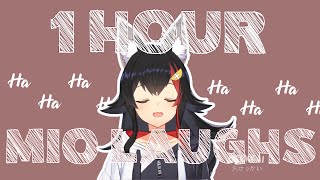 1 Hour of Ookami Mio Laugh Compilation  大神ミオの笑い声1時間 [upl. by Ayoral166]