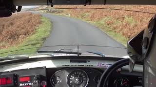 Mull Rally 2019 Mini Cooper S with Clive King and Anton Bird [upl. by Wey905]