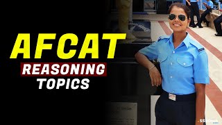 AFCAT Reasoning Topics Analysis [upl. by Modern]