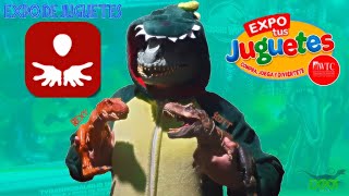 EXPOS Expo quotTus Juguetesquot WTC con Scott y Rexy 🦖🧸 [upl. by Sasnak]