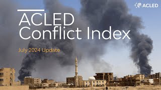 How is the world’s conflict landscape evolving  ACLED Conflict Index 2024 [upl. by Dralliw756]