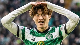 CRAZY SCENES  KYOGO GOAL FAN CELEBRATION CELTIC V RANGERS 21 [upl. by Leffen635]