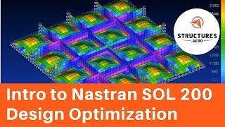 Introduction to Nastran Design Optimization SOL 200 [upl. by Tfat]