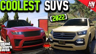 Top 10 CoolestBest SUVs In GTA Online 2022 [upl. by Adanama]