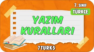 Yazım Kuralları 📙 tonguçCUP 1Sezon  7TURK5 2024 [upl. by Rabin968]