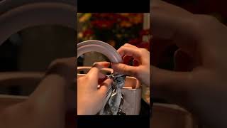 How To Tie A Twilly Scarf PART 1  Lady Dior Bag My ABC Dior Mitzah Scarf [upl. by Ahsina]