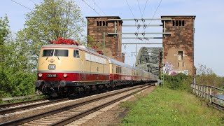 AKESonderfahrten Rund um Köln mit E03 001 Schienenbus und BR218 [upl. by Maryjo]