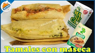 How to make Tamales w MASECA MASA The Best Step By Step Recipe Mexican cooking [upl. by Kirwin]