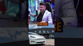 TESLA É UM SUPER CARRO tiagotcar tesla shortsyoutube [upl. by Icaj]