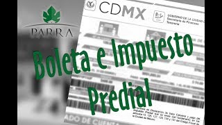 Boleta e Impuesto Predial [upl. by Bock294]