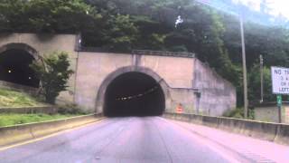 Driving through Tunnels from Tennessee into North Carolina [upl. by Elynad]