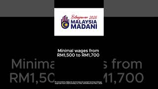 Malaysia Budget 2025  EPF  KWSP  Minimal Wages  Gaji EPF belanjawan2025 [upl. by Nautna]