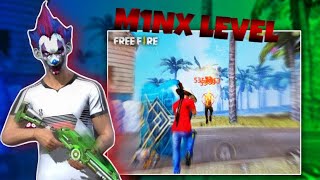 M1NX Level Gameplay  🤧👻 freefire ff nonstopgaming [upl. by Mady]