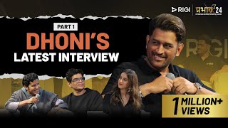 Latest MS Dhoni Podcast with tanmaybhat humansofbombay2801 Kullubaazi  Ep 1  Prabhav24  RIGI [upl. by Asirem464]