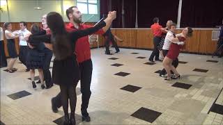 Danse de salon Avances Valse Lente Villeneuve danse le printemps 2019 [upl. by Aerdnael]