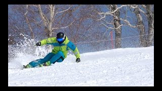 NEW Volkl Racetiger SL Demo skiing Reilly McGlashan [upl. by Stempson]