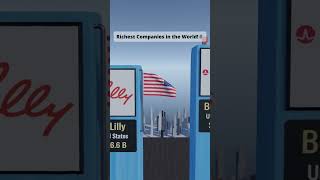 Richest Companies 2024 💲richestcompanies topcompanies 3dcomparison [upl. by Annail]