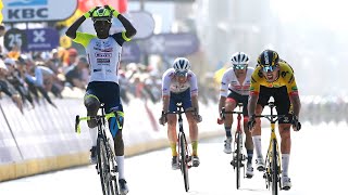 Biniam Girmay Wins GentWevelgem First African Champion [upl. by Lombardo]