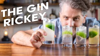 The Gin Rickey The EASIEST nosugar cocktail ever [upl. by Maltz]