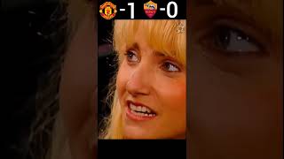 Manchester United VS AS Roma 2009 UEFA Champions League Highlights shorts football youtube fifa [upl. by Ittap132]