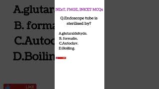 NExT  FMGE INICET NEET PG MCQS AND PYQSmicrobiology nextexam neetpg fmge medicosQ [upl. by Clint123]