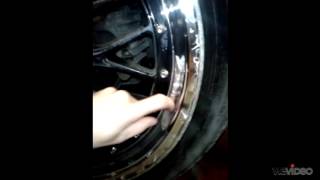 Refurbish Polished Alloy Wheels with a kitchen sponge BBS LM [upl. by Rafi]